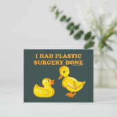 私は整形手術を受けた ポストカード (スタンド正面)