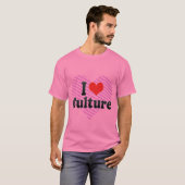 私は文化が大好き Tシャツ (正面フル)