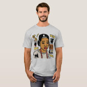 私は文化の感じもの Tシャツ (正面フル)