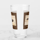 私は文字で醜い荒涼とした写真ではない タンブラーグラス (右)