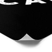 私は文字通りロープおもしろいプンダークBG結び目ができる ポスター (角)