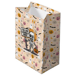 私は文字通り死んだ不気味なおもしろいハロウィーンのようである ミディアムペーパーバッグ