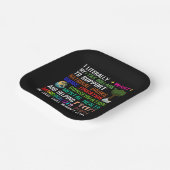 私は文字通り自分の税金が欲しい ペーパープレート (傾斜あり)