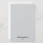 私は文房具を持ち上げた 便箋 (裏面)