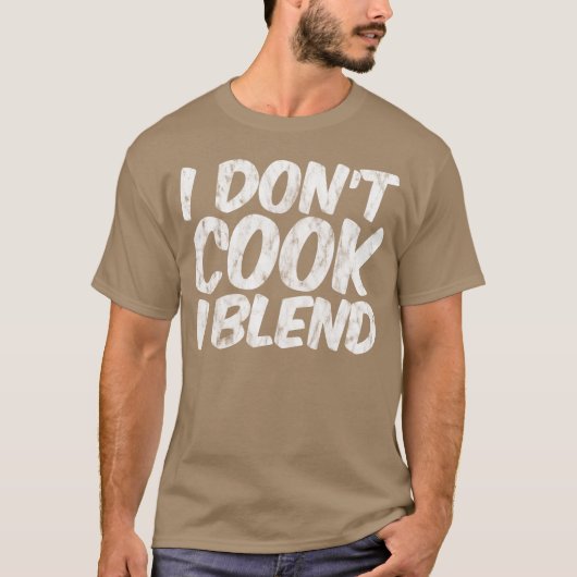 私は料理しない ブレンドする ヴィンテージ Tシャツ (正面)