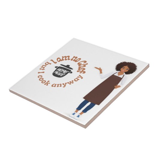 私は料理人ではない タイル (側面)