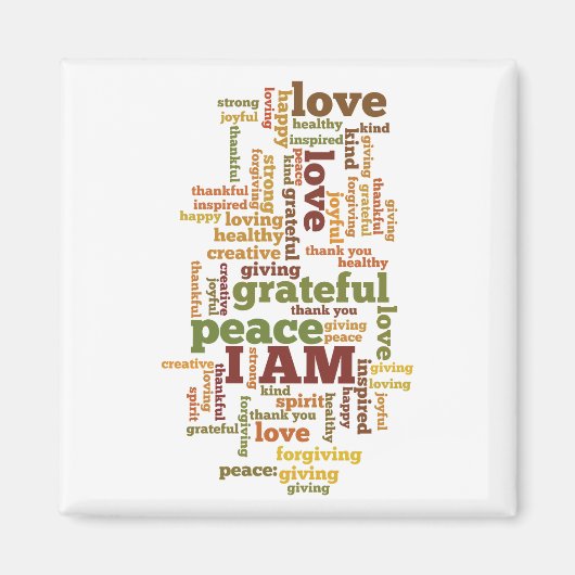 私は断言だ マグネット (正面)