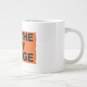 私は新しいオレンジです ジャンボコーヒーマグカップ (右)