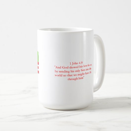 私は新しいホープのクリスマスコーヒーマグカップ15oz コーヒーマグカップ (正面右)