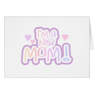 私は新しいママTシャツとギフト