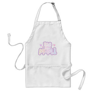 私は新しいママTシャツとギフト スタンダードエプロン