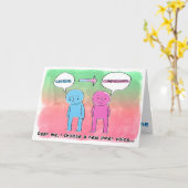 私は新しい内部の声を選びます カード (黄色い花)