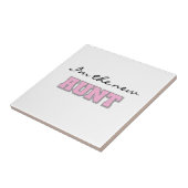 私は新しい叔母のTシャツとギフト タイル (側面)