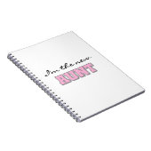 私は新しい叔母のTシャツとギフト ノートブック (右側)