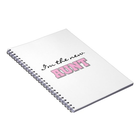 私は新しい叔母のTシャツとギフト ノートブック (右側)