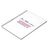 私は新しい叔母のTシャツとギフト ノートブック (左側)