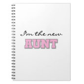 私は新しい叔母のTシャツとギフト ノートブック (正面)