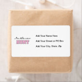 私は新しい叔母のTシャツとギフト ラベル (インサイチュ)