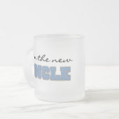 私は新しい叔父のTシャツとプレゼント フロストグラスマグカップ (正面左)