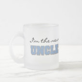 私は新しい叔父のTシャツとプレゼント フロストグラスマグカップ (左)