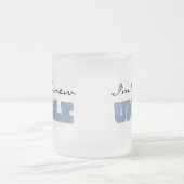 私は新しい叔父のTシャツとプレゼント フロストグラスマグカップ (中央)