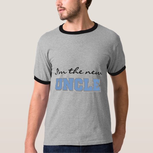 私は新しい叔父のTシャツとプレゼント Tシャツ (正面)