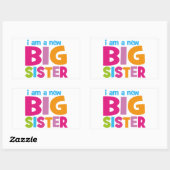 私は新しい姉だ 長方形シール (シート)