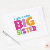 私は新しい姉だ 長方形シール (封筒)