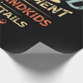 私は新しい退職した経営にはならない ラッピングペーパー (角)