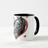 私は新しい馬が好き2 マグカップ (正面右)