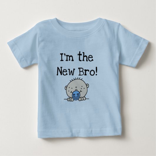 私は新しいBro Tシャツとギフト ベビーTシャツ (正面)