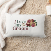 私は新郎枕が大好き ランバークッション (ブランケット)