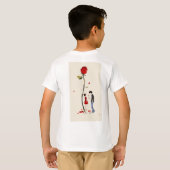 "私は旅のためにここに来ている：一緒に私たちは繁栄" Tシャツ (裏面フル)