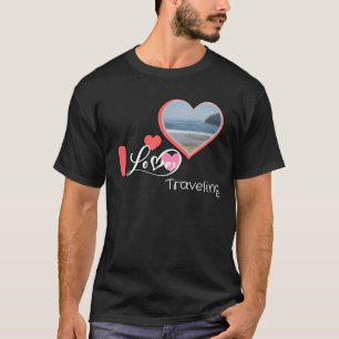 私は旅行が大好き Tシャツ