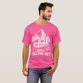 私は旅行を引っ張り出すおもしろいのが嫌い – Rv Camping Trail Tシャツ (正面フル)