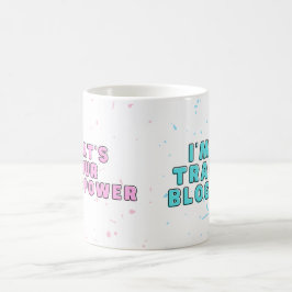 「私は旅行ブロガーです」 Mug コーヒーマグカップ