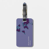 私は旅行 ラゲッジタグ (裏面縦)