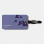 私は旅行 ラゲッジタグ (裏面横)