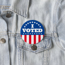 私は旗ボタンの選挙に投票した