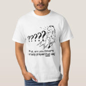 私は既にその歌を遊びました! Tシャツ (正面)