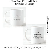 私は既にクリスマス043ノベルティに作っている コーヒーマグカップ