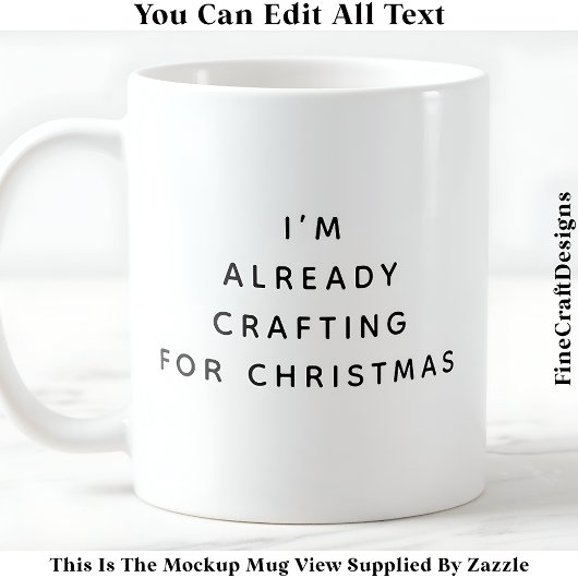 私は既にクリスマス044ノベルティのために作っている コーヒーマグカップ