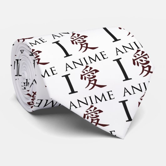 私は日本のな日本製アニメを愛します ネクタイ (ロール)