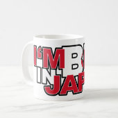 私は日本マグで大きいです コーヒーマグカップ (正面左)