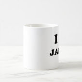 私は日本マグを愛します コーヒーマグカップ (中央)