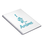 私は日本製アニメを愛します ノートブック (右側)