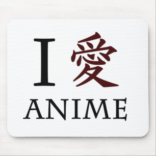 私は日本製アニメを愛します マウスパッド