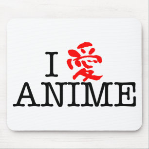 私は日本製アニメを愛します マウスパッド