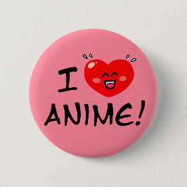 私は日本製アニメを愛します 缶バッジ