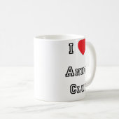 私は日本製アニメクラブマグを愛します コーヒーマグカップ (正面右)